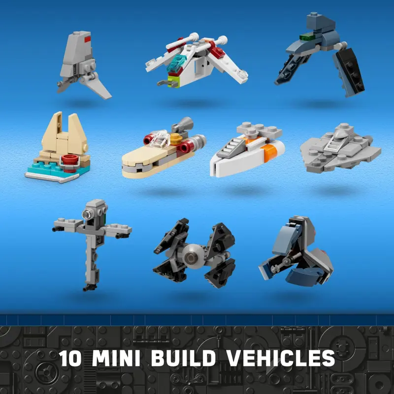 Set de juguetes de construcción LEGO Star Wars 2022 Adviento Calendar 75340