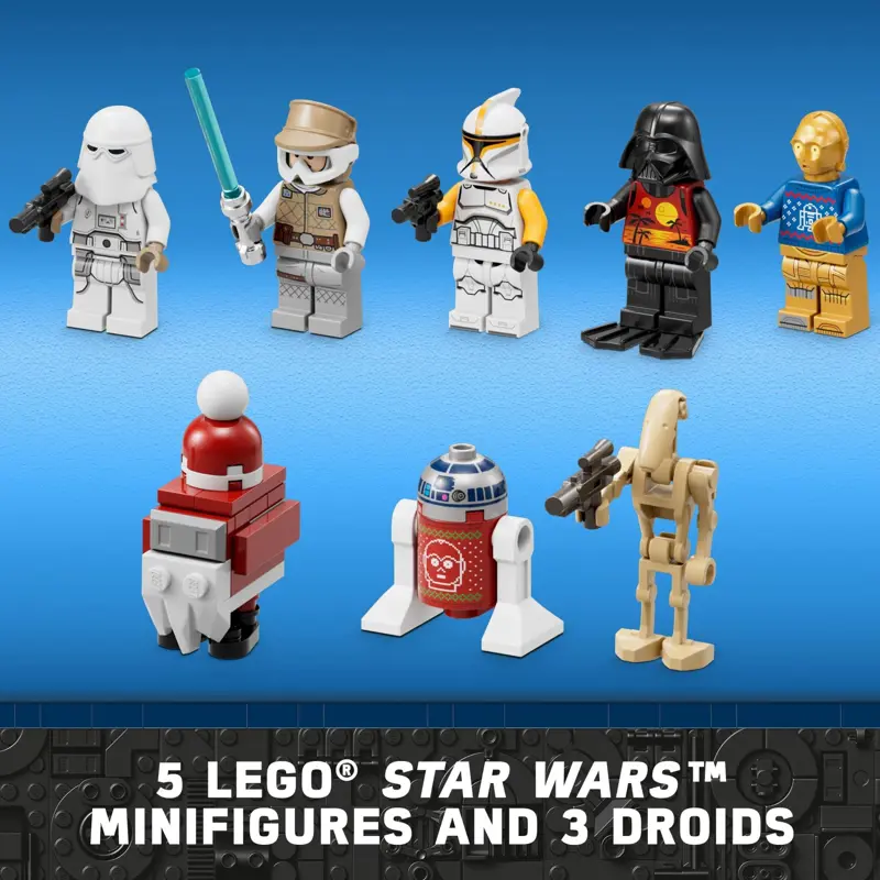 Set de juguetes de construcción LEGO Star Wars 2022 Adviento Calendar 75340