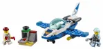 Kit de Construcción LEGO City Patrulla Aérea Policía 60206 4+ (54 Piezas)