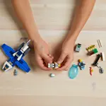 Kit de Construcción LEGO City Patrulla Aérea Policía 60206 4+ (54 Piezas)