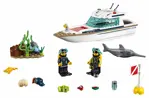 Kit de construcción LEGO City Great Vehicles Diving Yacht 60221