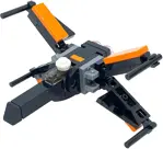 Microset LEGO Star Wars Poe Dameron de juguete X-Wing Fighter