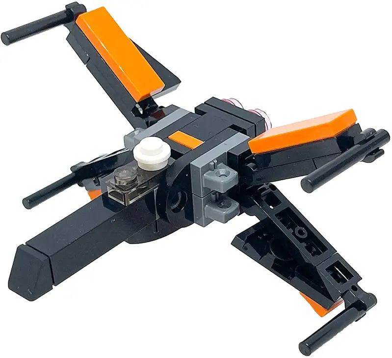 Microset LEGO Star Wars Poe Dameron de juguete X Wing Fighter