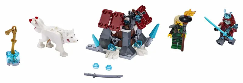 Kit de construcción LEGO NINJAGO Lloyd's Journey 70671 (81 piezas)