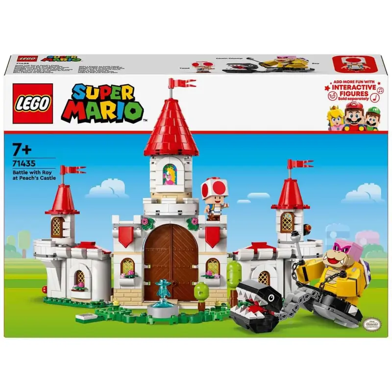 LEGO 71435 Set de Juego Castillo de la Princesa Peach Super Mario 738 piezas