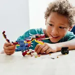 Kit de construcción LEGO Creator 3 en 1 Fire Dragon 31102 para niños a partir de 7 años
