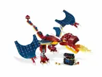 Kit de construcción LEGO Creator 3 en 1 Fire Dragon 31102 para niños a partir de 7 años