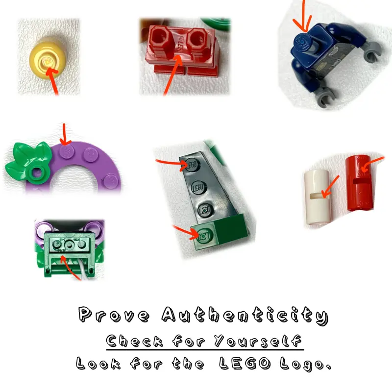 Corona navideña LEGO 2019 como accesorio para adorno de árbol