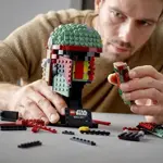 Casco LEGO Star Wars Boba Fett 75277 para mayores de 18 años