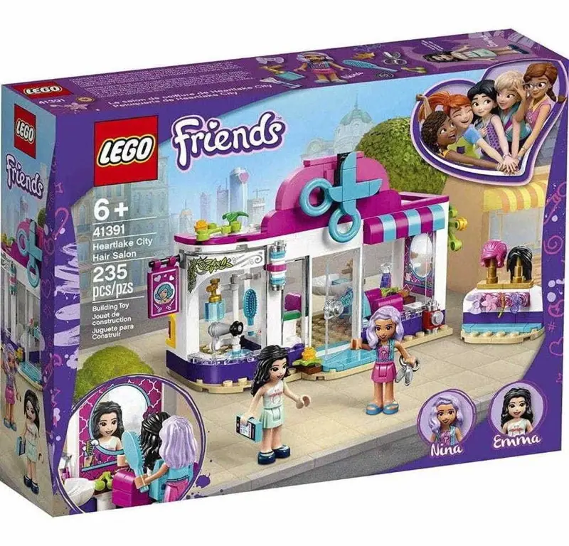 Kit de construcción LEGO Friends Heartlake City Hair Salon 41391