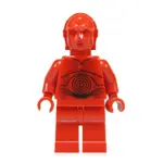 Figura LEGO Star Wars R3PO roja C3PO de 5 cm de altura
