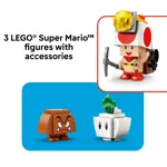 Juguete de construcción LEGO Super Mario Captain Toad