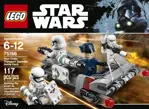 Kit de construcción LEGO Star Wars First Order Transport Speeder