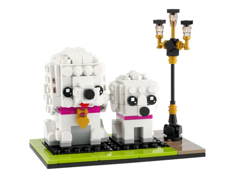 Juguete LEGO BrickHeadz Poodle Dogs 40546 304 piezas