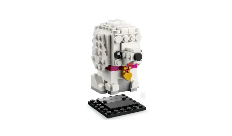 Juguete LEGO BrickHeadz Poodle Dogs 40546 304 piezas