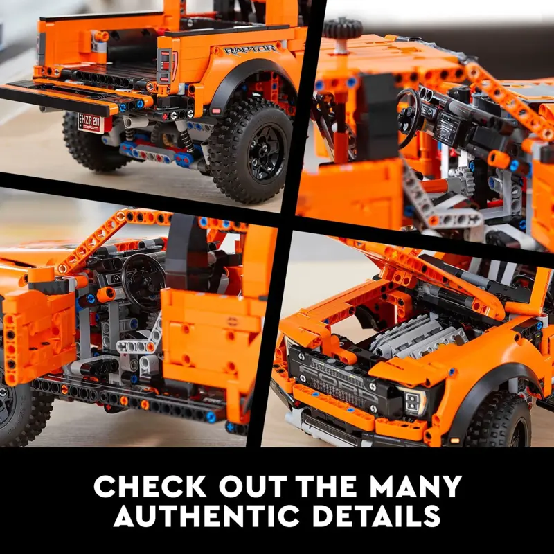 Kit de construcción de maquetas LEGO Technic Ford F 150 Raptor 42126