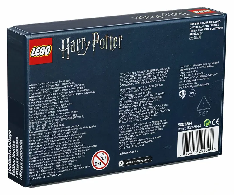 Set de minifiguras LEGO 5005254 Harry Potter Bricktober 2018