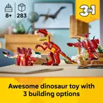 Juguete de Construcción LEGO Creator 3 en 1 Dinosaurio Fiero 31379