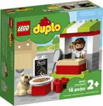 Soporte para pizza Toy LEGO DUPLO Town 10927 con 18 piezas para niños mayores de 2 años