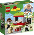 Soporte para pizza Toy LEGO DUPLO Town 10927 con 18 piezas para niños mayores de 2 años