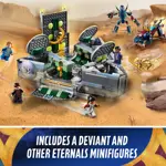 Kit de construcción LEGO Marvel Rise of The Domo 76156 con 6 minifiguras