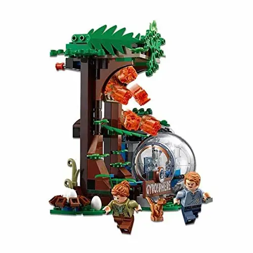 Kit de construcción LEGO Jurassic World Carnotaurus Gyrosphere 75929