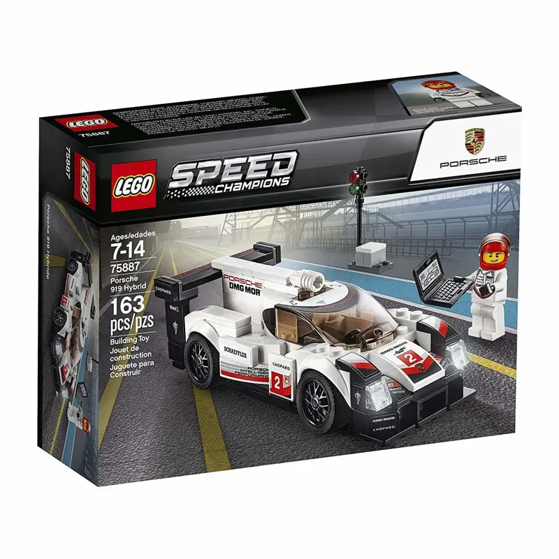 Kit de construcción LEGO Speed Champions Porsche 919 Hybrid 75887