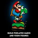 Set de construcción LEGO Super Mario World Mario & Yoshi 71438