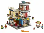 Set de construcción LEGO Creator 3 en 1 Townhouse Pet Shop & Café