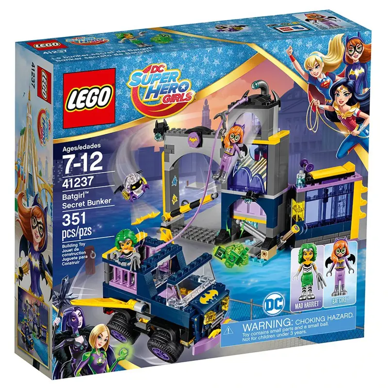Kit de construcción LEGO DC Super Hero Girls Batgirl Secret Bunker