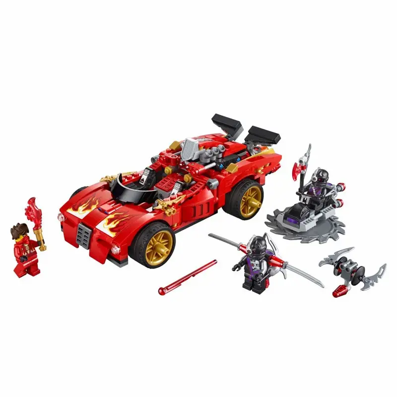 Cargador Ninja LEGO Ninjago 70727 X 1 de juguete con 3 minifiguras