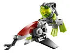 Juguete de construcción LEGO 8072 Atlantis Sea Jet, 23 piezas