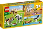 Set de juguetes de construcción LEGO Creator 3 en 1 Adorable Dogs 31137