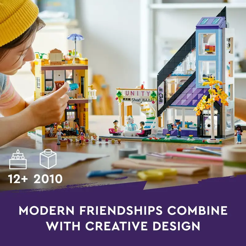 Set de construcción LEGO Friends Downtown Flower and Design Stores