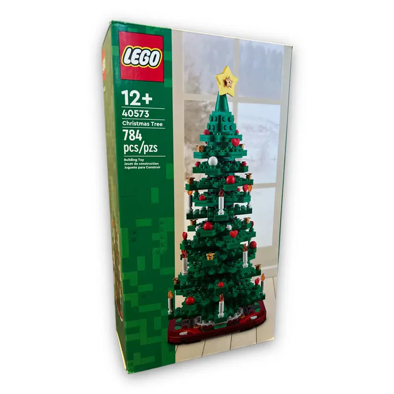 Set de juguetes de construcción LEGO Christmas Tree (40573) y corona (40426)