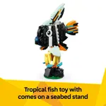 Juguete de construcción LEGO Creator 3 en 1 Wild Animals Tropical Toucan