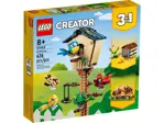 Juguete de construcción LEGO Creator 3 en 1 Birdhouse 31143 con 476 piezas