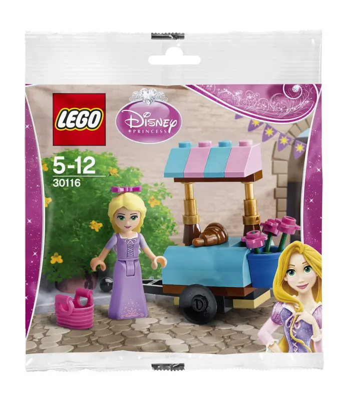 Set LEGO 30116 para visitar el mercado de la princesa Rapunzel de Disney