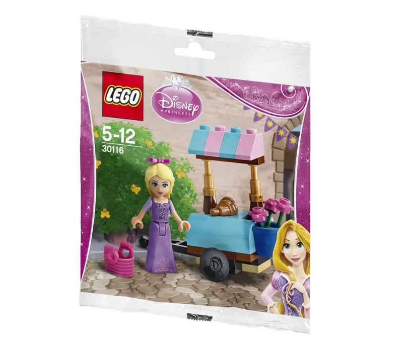 Set LEGO 30116 para visitar el mercado de la princesa Rapunzel de Disney