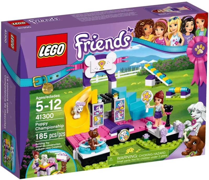 Kit de construcción LEGO Friends Puppy Championship 41300