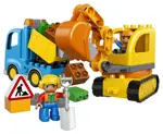 Juguete de construcción LEGO DUPLO Town Truck & Track Excavator