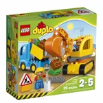 Juguete de construcción LEGO DUPLO Town Truck & Track Excavator