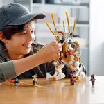 Kit de construcción LEGO NINJAGO Legacy Golden Mech 71702 489 piezas