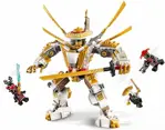 Kit de construcción LEGO NINJAGO Legacy Golden Mech 71702 489 piezas