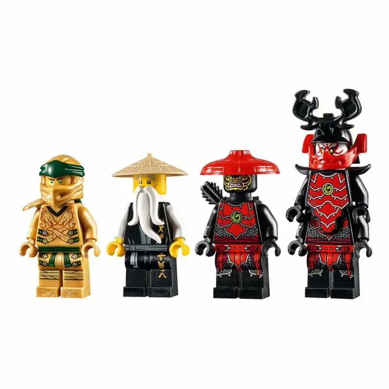 Kit de construcción LEGO NINJAGO Legacy Golden Mech 71702 489 piezas