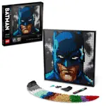 Bloques de construcción LEGO Art Jim Lee Batman 31205 con 3 diseños