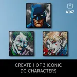 Bloques de construcción LEGO Art Jim Lee Batman 31205 con 3 diseños