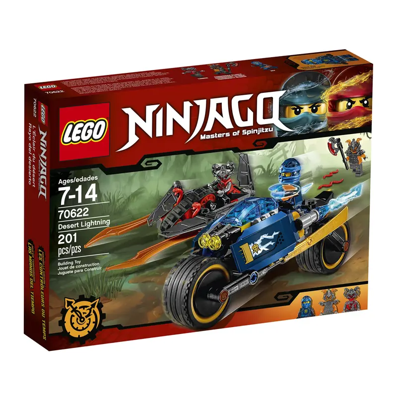 Juguete LEGO Ninjago Desert Lightning Elegoo | Megatone