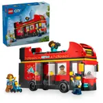 Set de vehículos de juguete LEGO City Red de autobús turístico de dos pisos