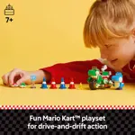 Set de juguetes de construcción LEGO Super Mario Mario Kart Yoshi Bike 72031